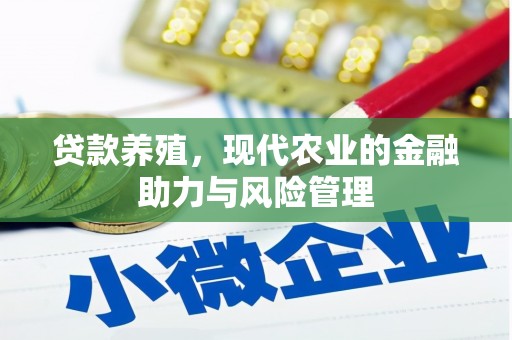 大宁贷款养殖，现代农业的金融助力与风险管理