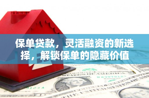 平安保单贷款，灵活融资的新选择，解锁保单的隐藏价值