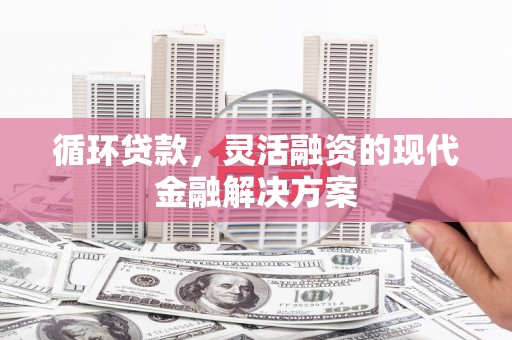 清丰循环贷款，灵活融资的现代金融解决方案