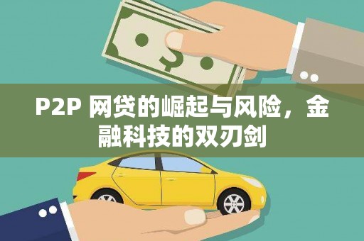 尼玛P2P 网贷的崛起与风险，金融科技的双刃剑