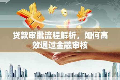 海安贷款审批流程解析，如何高效通过金融审核