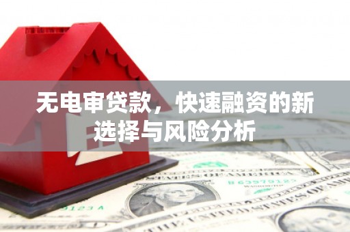 太仓无电审贷款，快速融资的新选择与风险分析
