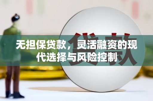 乌日无担保贷款，灵活融资的现代选择与风险控制