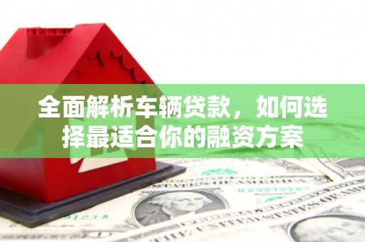 海东全面解析车辆贷款，如何选择最适合你的融资方案