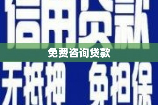 夏邑免费咨询贷款
